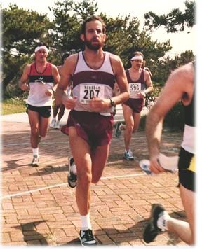 Running in the Long Island Marathon